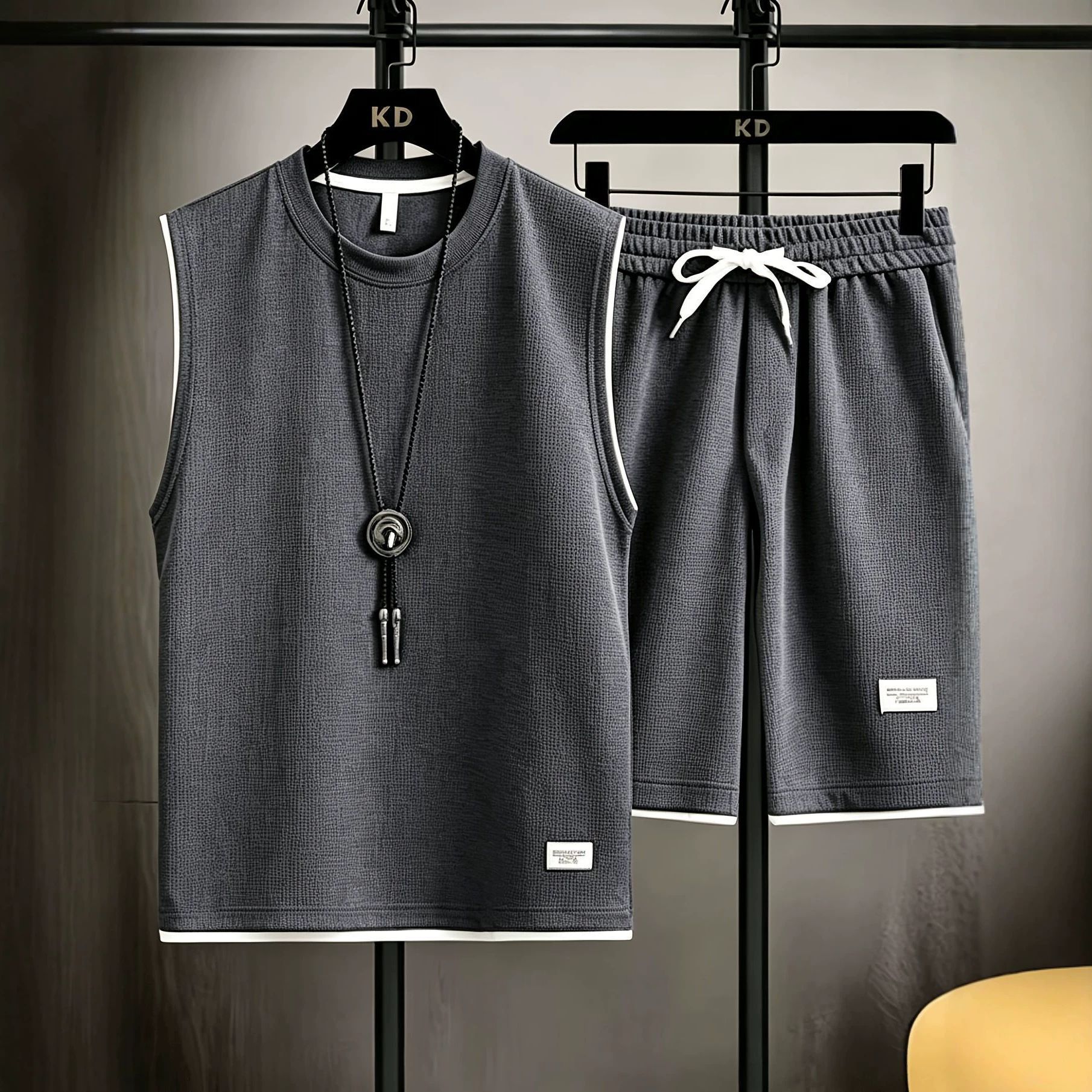 Mens Fashion Summer - Letnie męskie komplety kamizelek wysokiej jakości,