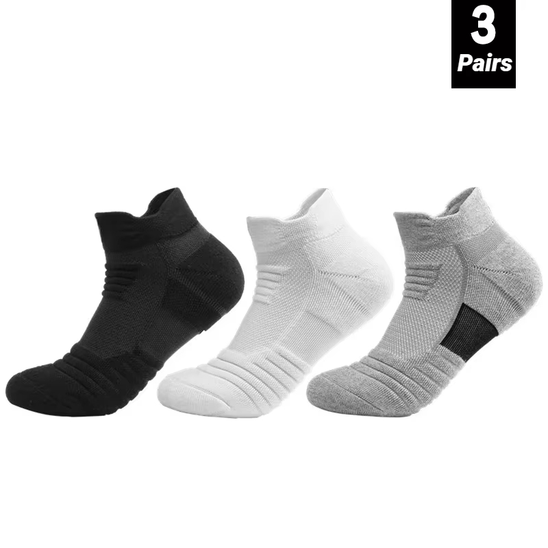 Socks Ankle Men - 3 pary antypoślizgowych skarpet piłkarskich dla