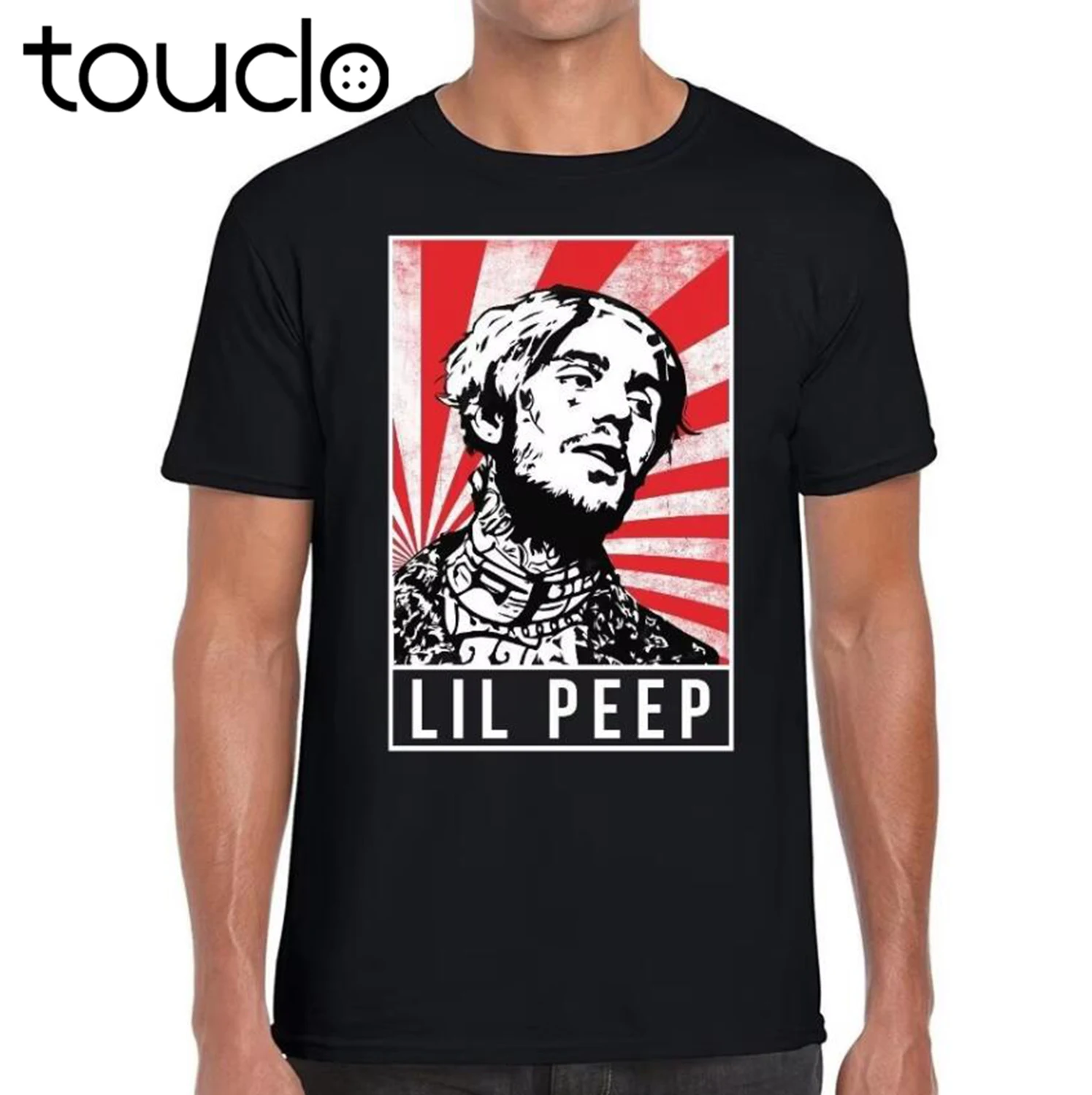 Poster Men Fashion - Koszulka Lil Peep Rapper Tribute Poster