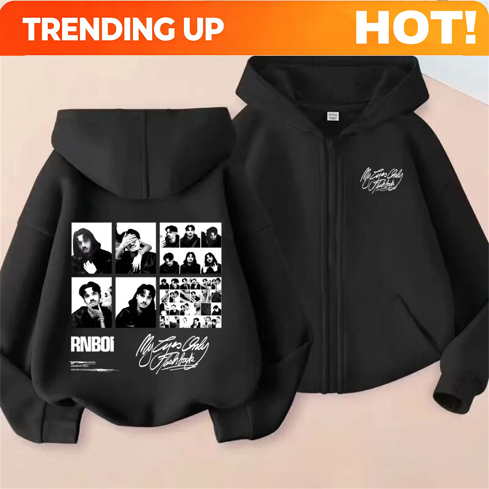Mens Fashion Zip Up Hoodies - Bluza z kapturem na zamek Custom