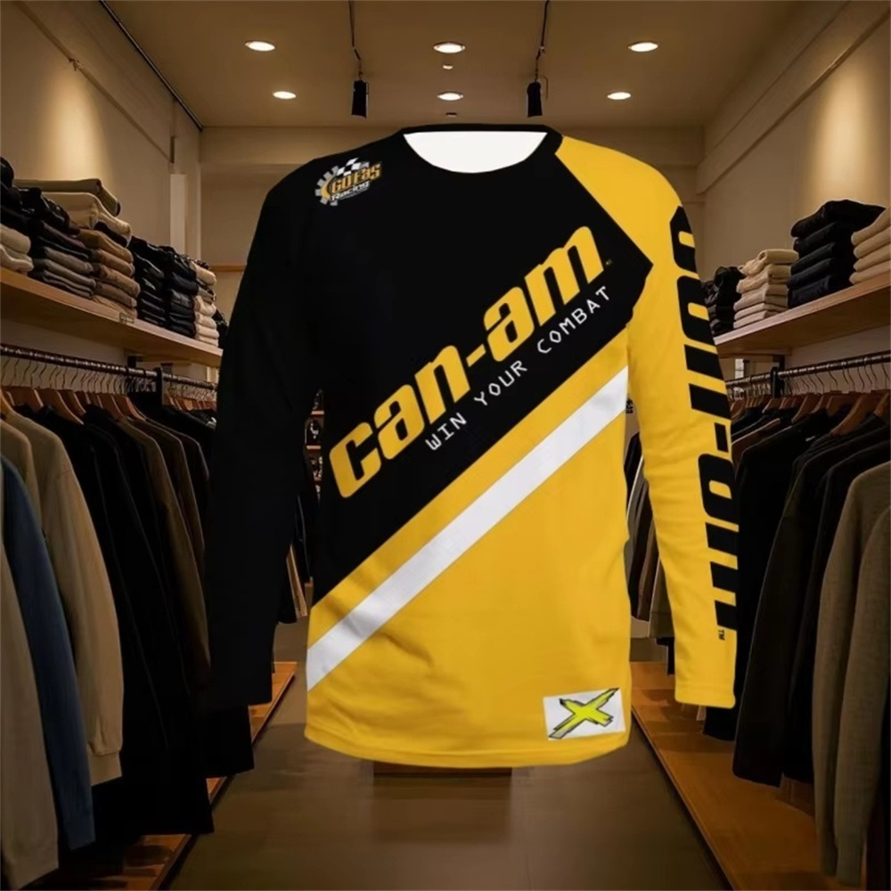 Men'S Fashion T Shirts - Koszulka z długim rękawem i okrągłym
