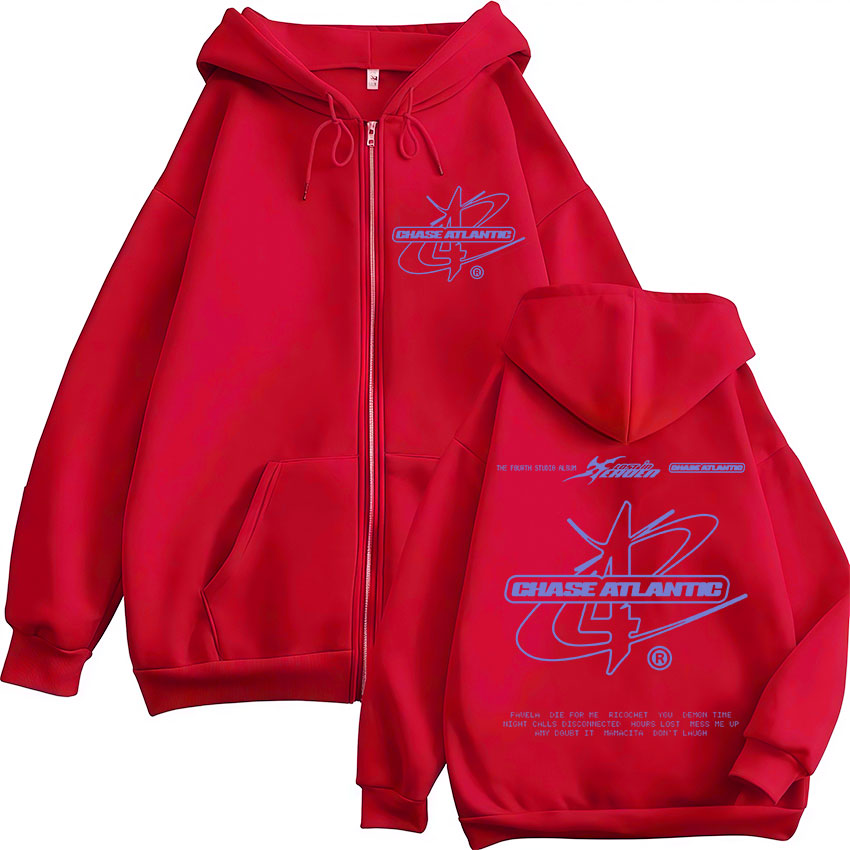 Bluza z kapturem na zamek Rock – Mens Fashion Zip Up Hoodies recenzja i cena