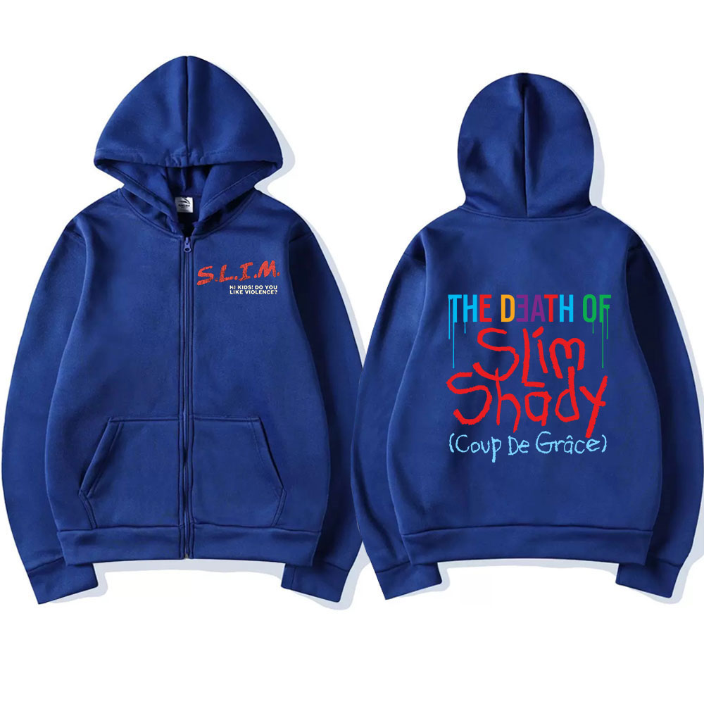 Bluzy z kapturem z zamkiem bły – Mens Fashion Zip Up Hoodies recenzja i cena