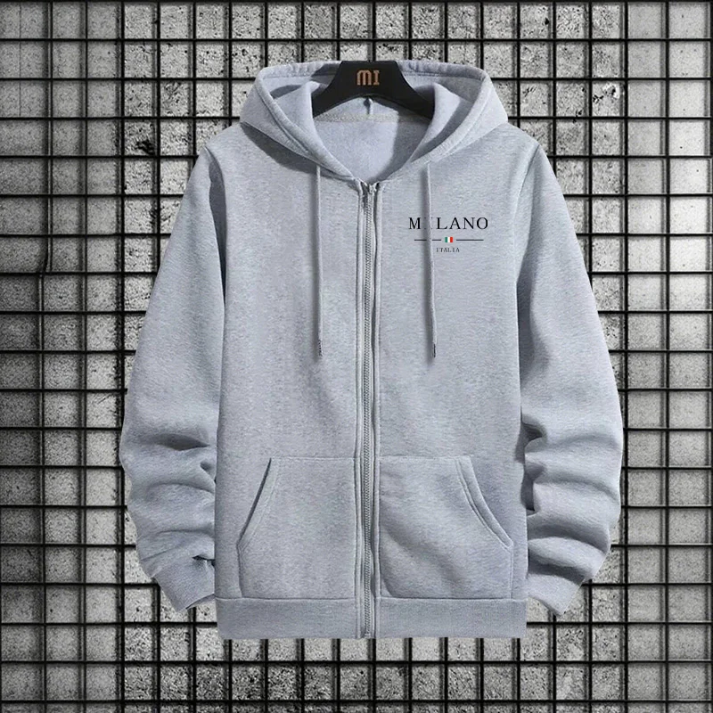 Męski dres na wiosnę 2026, cas – Mens Fashion Zip Up Hoodies recenzja i cena