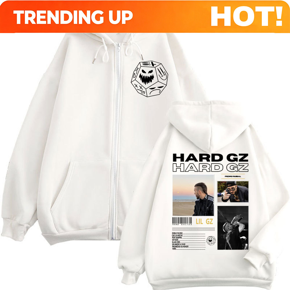 Bluzy z kapturem Rapper HARD G – Mens Fashion Zip Up Hoodies recenzja i cena