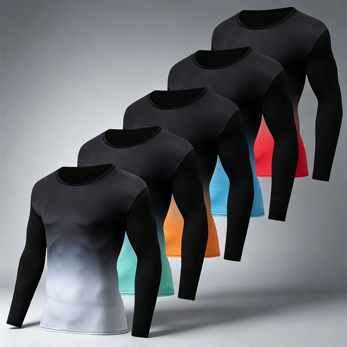 1/2-częściowy jesienno-zimowy  – Men'S Fashion T Shirts recenzja i cena