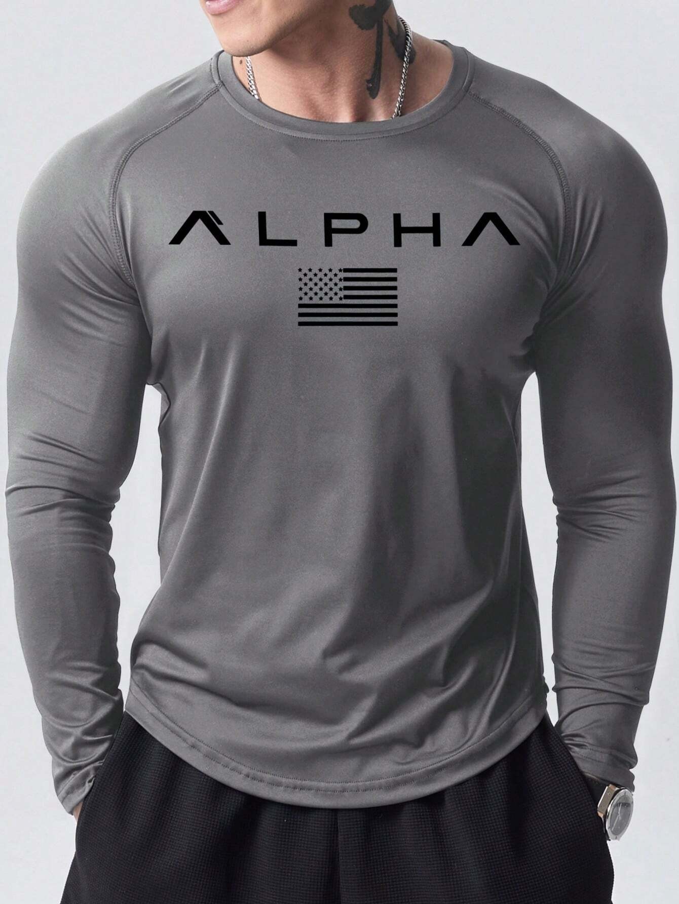 Nowa męska koszulka z długim r – Men'S Fashion T Shirts recenzja i cena