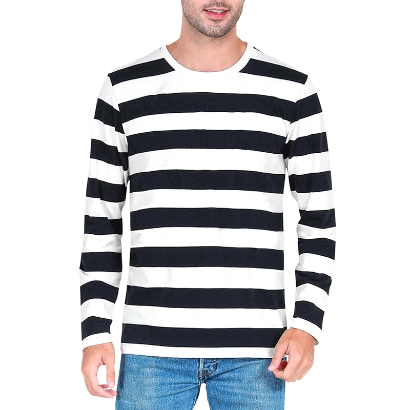 Męska koszulka z długim rękawe – Men'S Fashion T Shirts recenzja i cena