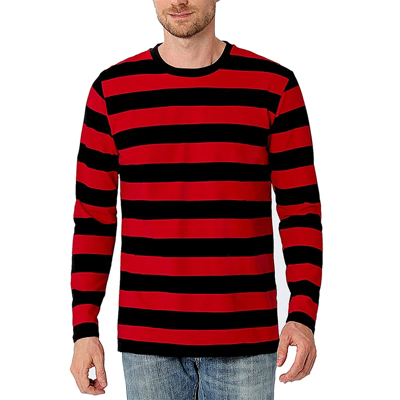 Męska koszulka z długim rękawe – Men'S Fashion T Shirts recenzja i cena