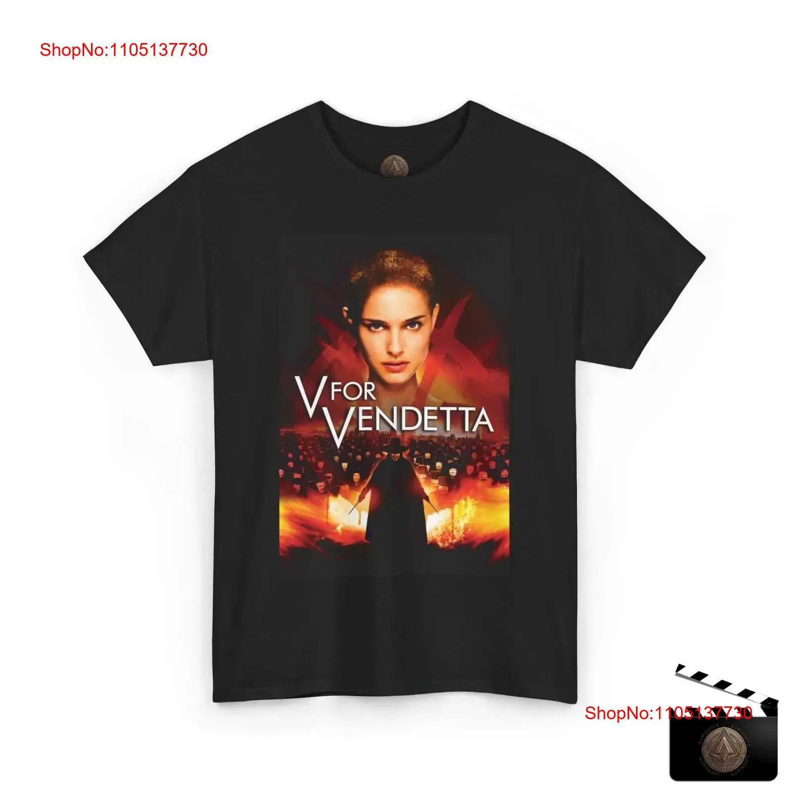 Koszulka z plakatem filmu V ja – Poster Men Fashion recenzja i cena