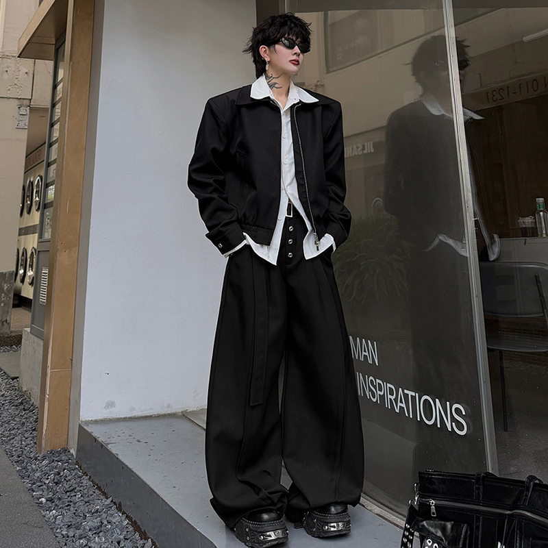LUZHEN 2026 Jesienne koszule z – Mens Fashion Clothes recenzja i cena