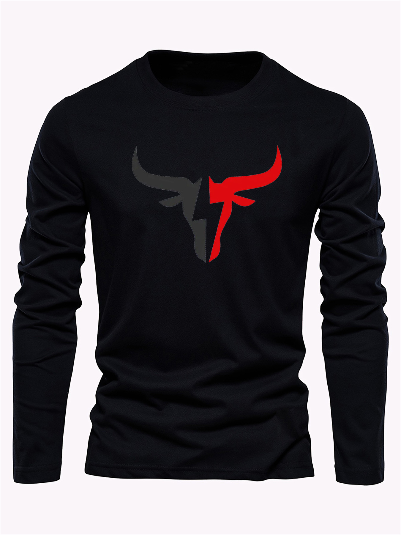 Prosty, jednolity kolor, męski – Men'S Fashion T Shirts recenzja i cena