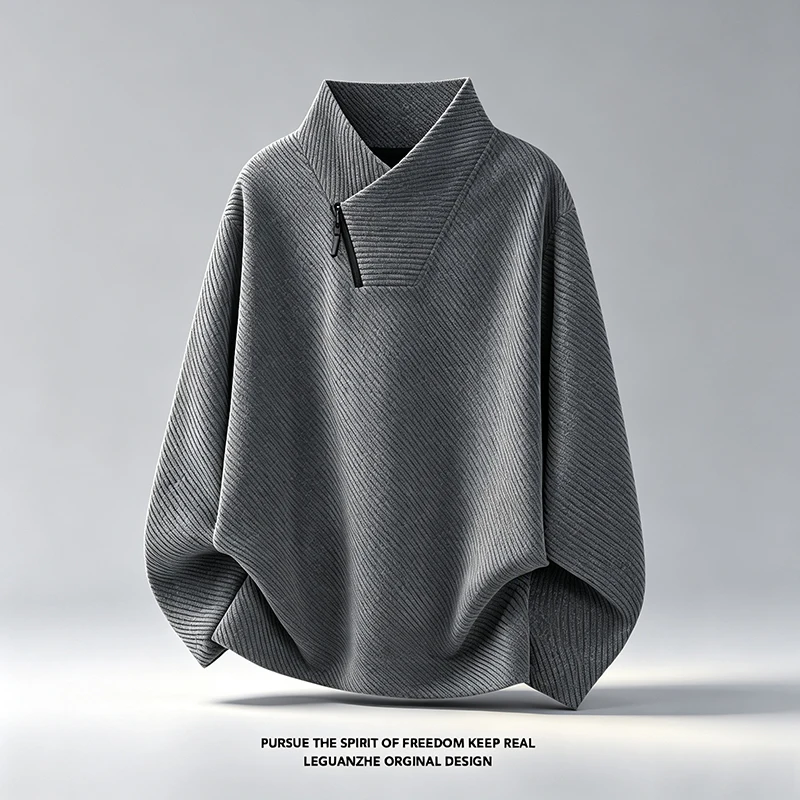 Męska asymetryczna bluza z dłu – Mens Fashion Summer recenzja i cena