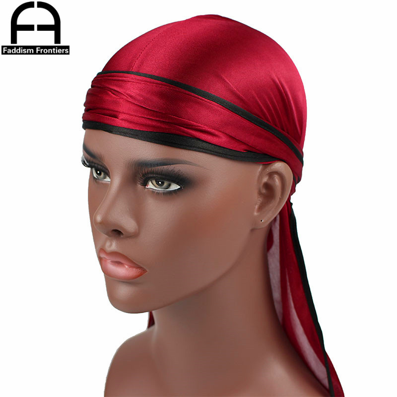 Nowe mody męska Satin Durags B – Men'S Fashion With Hat recenzja i cena