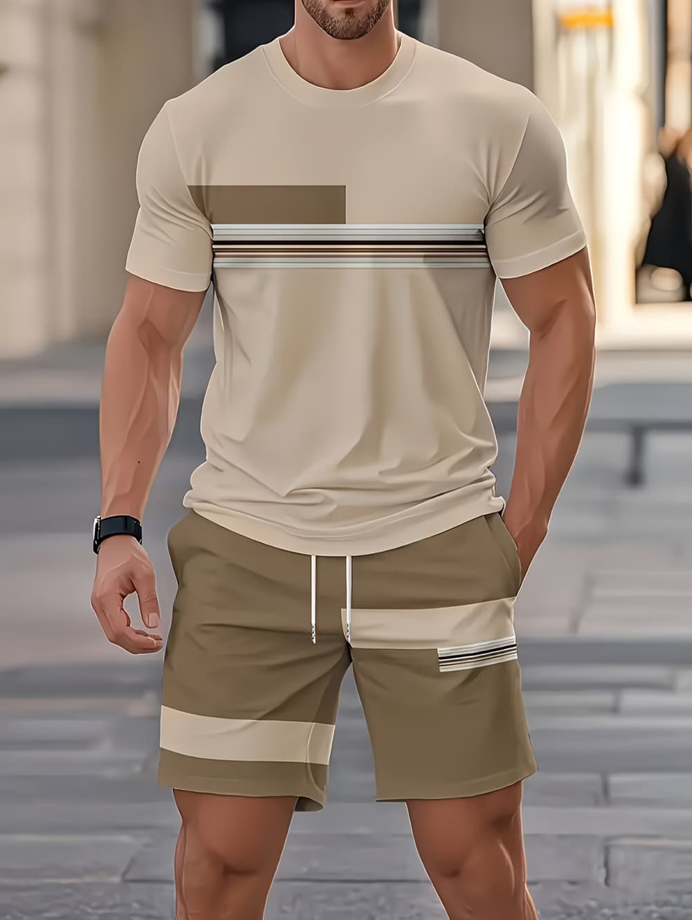 Męskie letnie komplety: zabawn – Men'S Fashion Videos recenzja i cena