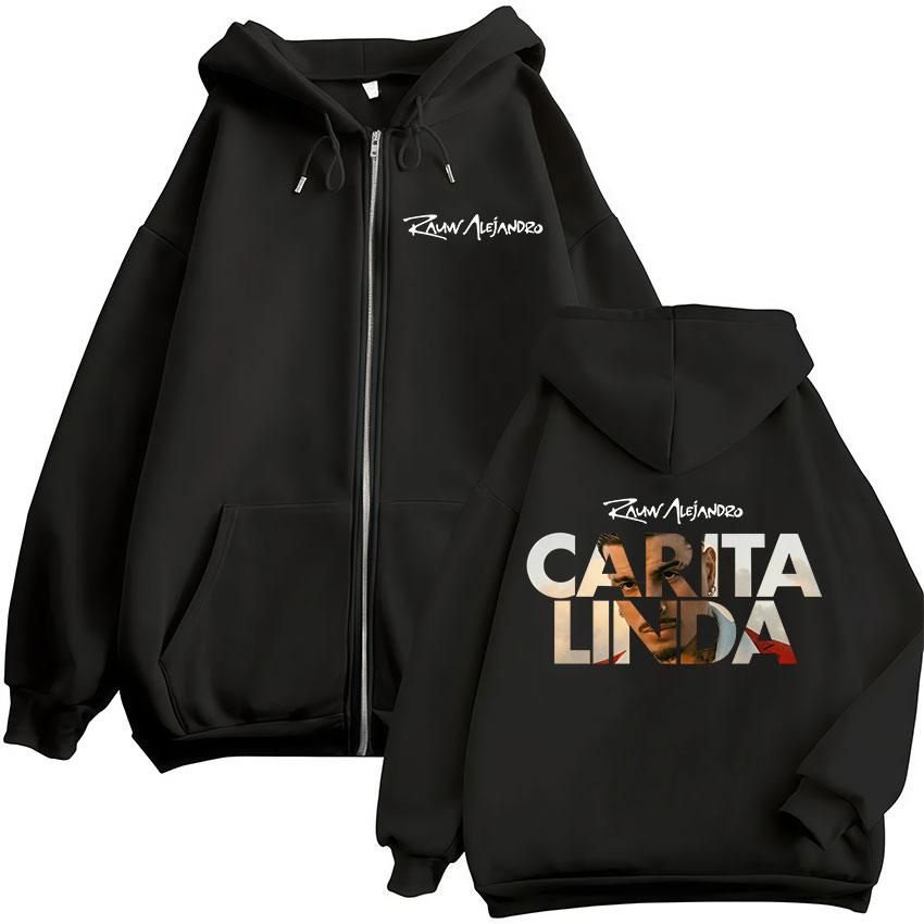 Rauw Alejandro Carita Linda 20 – Mens Fashion Zip Up Hoodies recenzja i cena